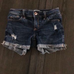 abercrombie kids jean shorts